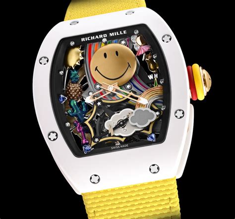 richard mille watch smiley price|richard mille most expensive watch.